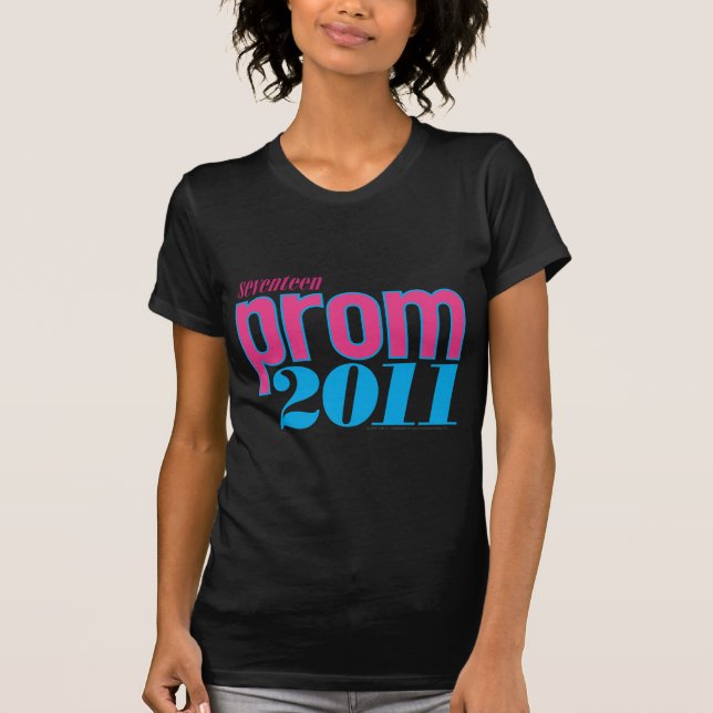 Prom 2011 - Aqua T-Shirt (Front)