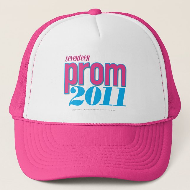 Prom 2011 - Aqua Trucker Hat (Front)
