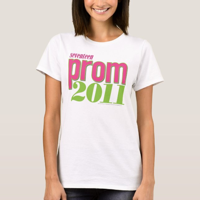 Prom 2011 - Green T-Shirt (Front)