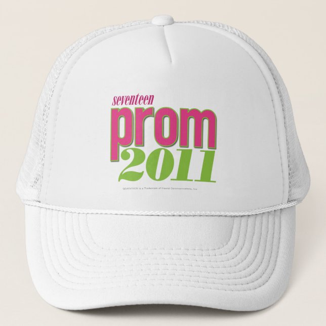 Prom 2011 - Green Trucker Hat (Front)