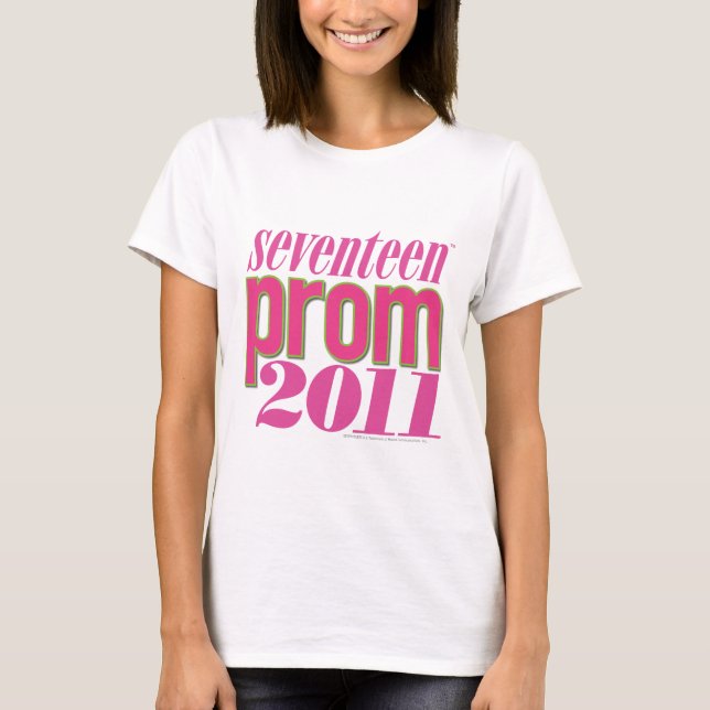 Prom 2011 - Lt. Pink T-Shirt (Front)
