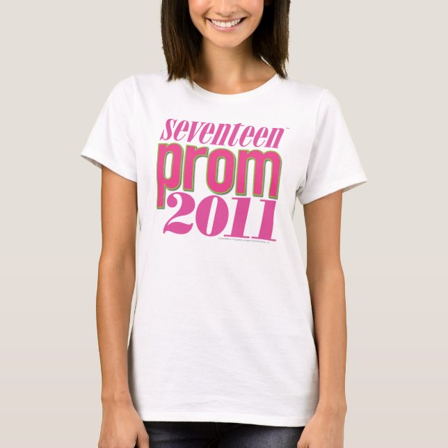 Prom 2011 - Lt. Pink T-Shirt (Front)