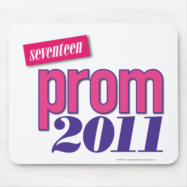 Prom 2011 - Pink Mouse Pad (Front)