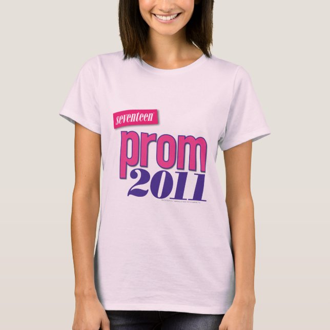Prom 2011 - Pink T-Shirt (Front)