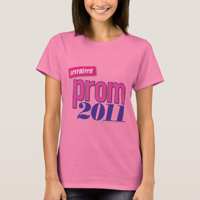 Prom 2011 - Pink T-Shirt (Front)
