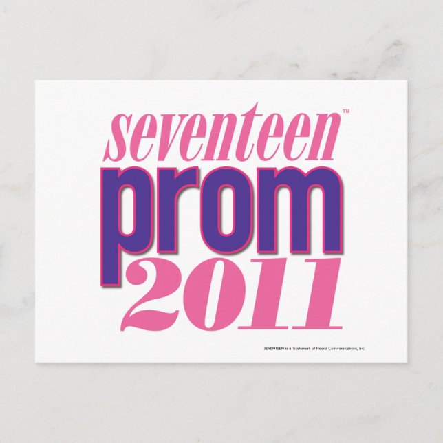 Prom 2011 - Purple Postcard (Front)