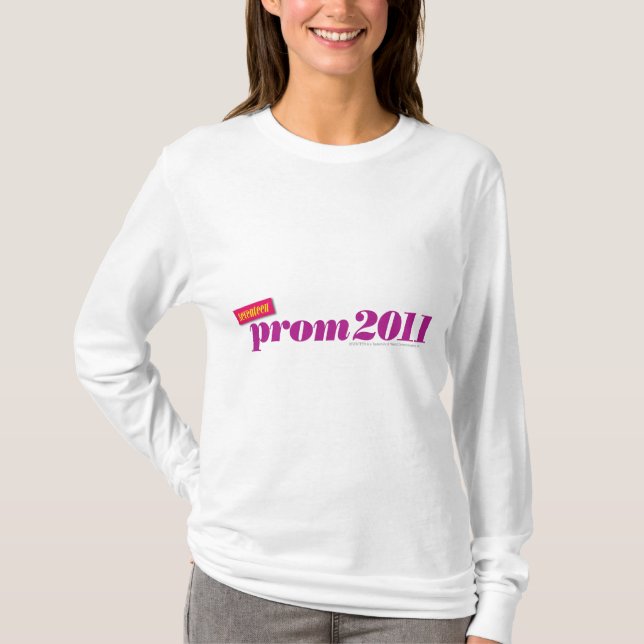 Prom 2011 - Purple T-Shirt (Front)