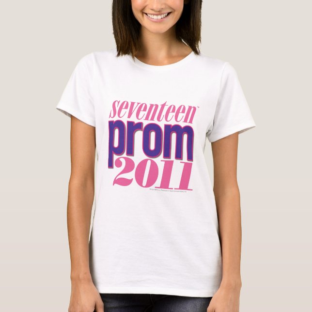Prom 2011 - Purple T-Shirt (Front)