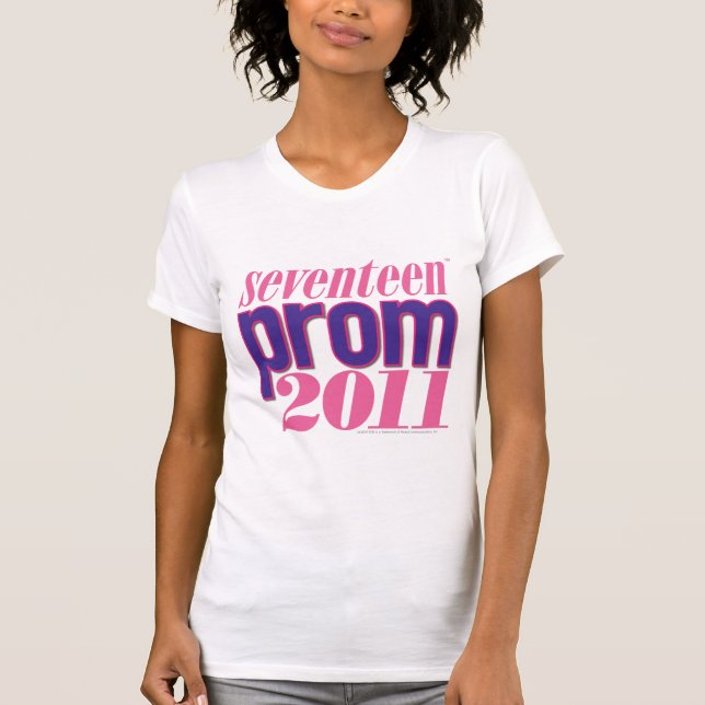Prom 2011 - Purple T-Shirt (Front)