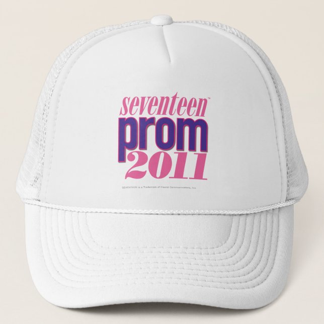 Prom 2011 - Purple Trucker Hat (Front)