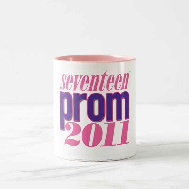 Prom 2011 - Purple Two-Tone Coffee Mug (Center)