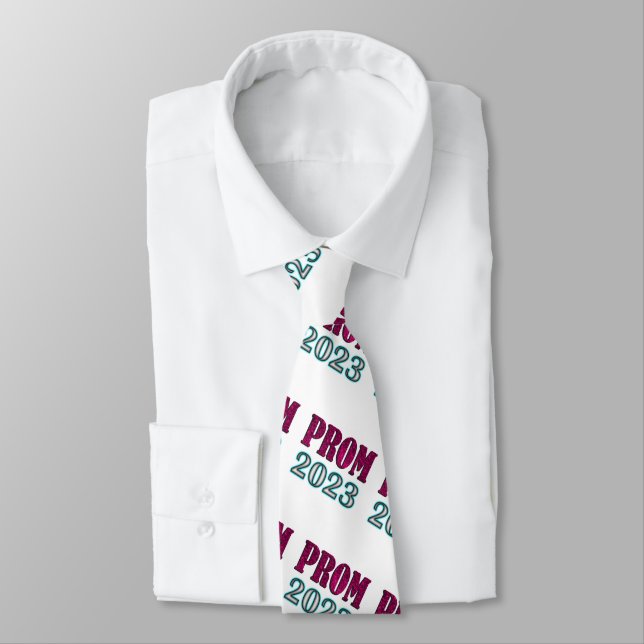 Prom 2023 white background tie (Tied)