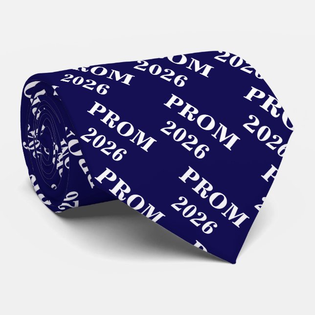 Prom 2026 tie (Rolled)
