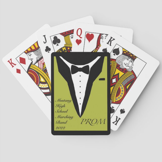 Prom Cards (Yellow) (Back)