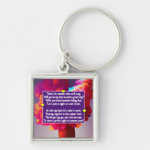 Prom Poem Key Ring
