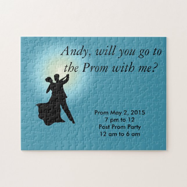 Prom Puzzle INVITE (Horizontal)
