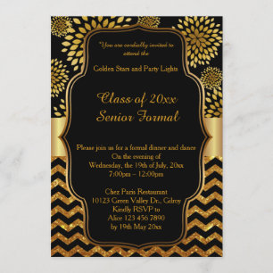 Prom senior formal class 2017 invitation