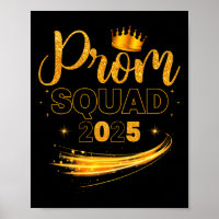 Prom Squad Graduation Cl Of 2025 Party Matching Gr