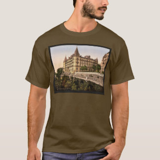 Promenade and Grand Hotel Gassion, Pau, Pyrenees, T-Shirt