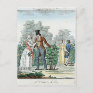Promenade at Fontenay-aux-Roses Postcard