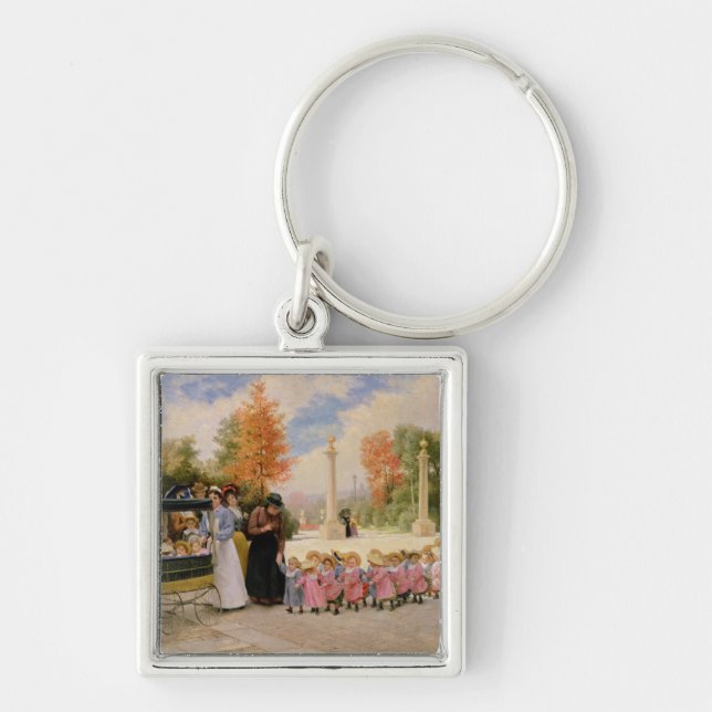 Promenade des Enfants Key Ring (Front)