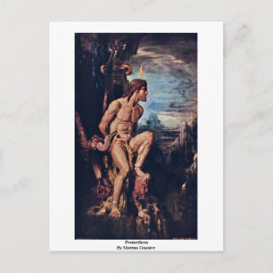 Prometheus By Moreau Gustave Postcard