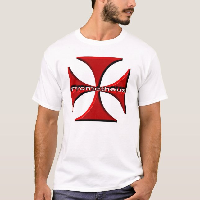 Prometheus Maltese Cross T-Shirt (Front)
