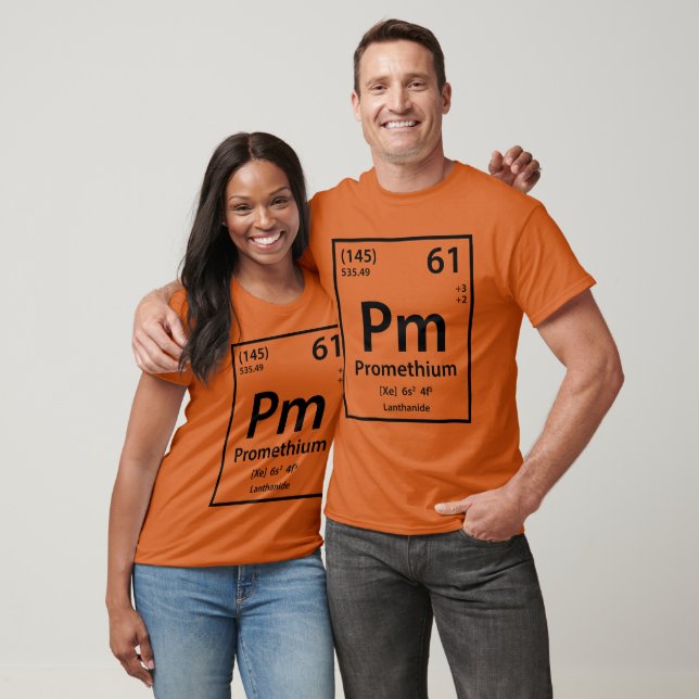 Promethium Element (black) T-Shirt (Unisex)