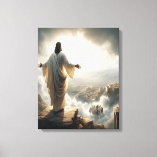 Promise Fulfilled Through Heaven's Gate Canvas Print