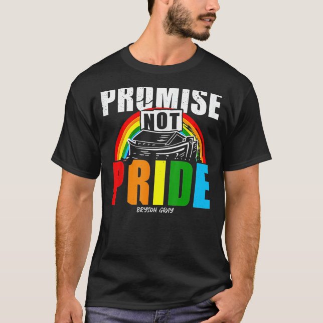 Promise Not Pride Bryson Grey 1 T-Shirt (Front)