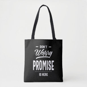 Promise Personalised Name Birthday Gift Tote Bag