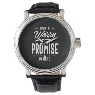 Promise Personalised Name Birthday Gift Watch