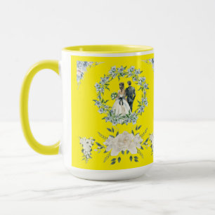Promise Under the Roses yellow Mug