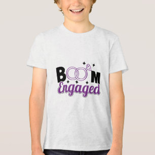 Promised Bride And Groom Faith _ Wedding Gift Enga Tri-Blend Shirt