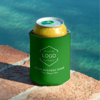 Promo Marketing Business Logo QR Code Green