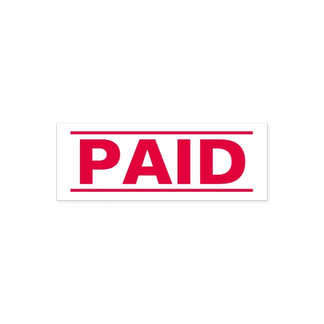 Promot Paid Stamp for Office, Accounts Payable (Design)