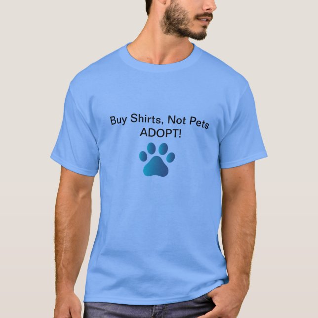 Promote Animal Adoptions T-Shirt (Front)