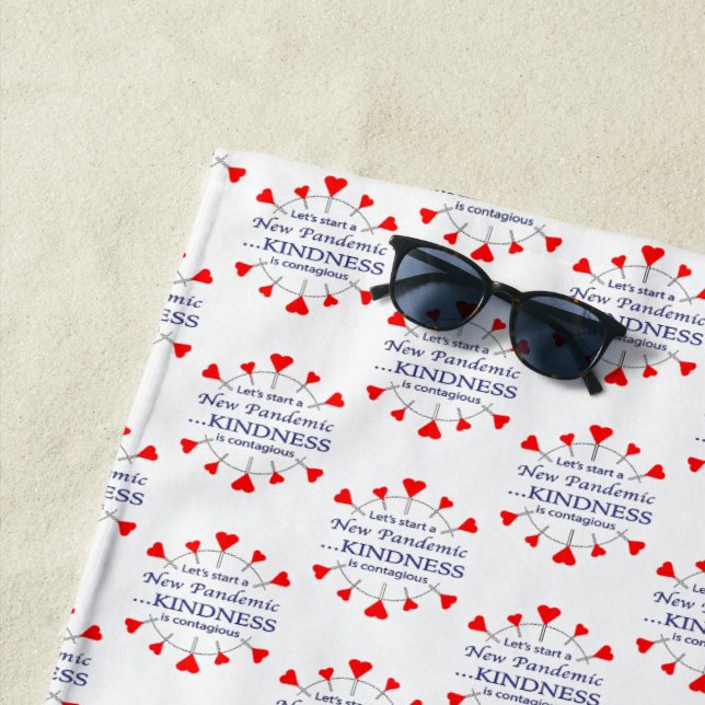 Promote Kindness Beach Towel (In Situ)