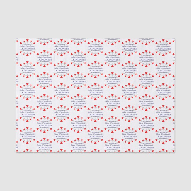Promote Kindness Tissue Paper (Front)