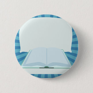 Promote Your Book Add Title Here 6 Cm Round Badge
