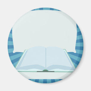 Promote Your Book Add Title Here Magnet