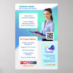  Promote Your Digital Marketing Agency Business  Poster