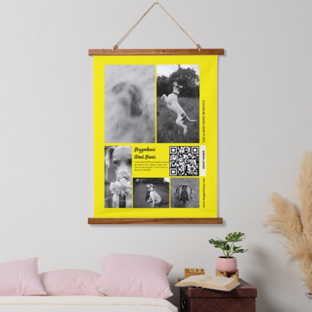Promote your Great Dane Kennel Tapestry (Bedroom)