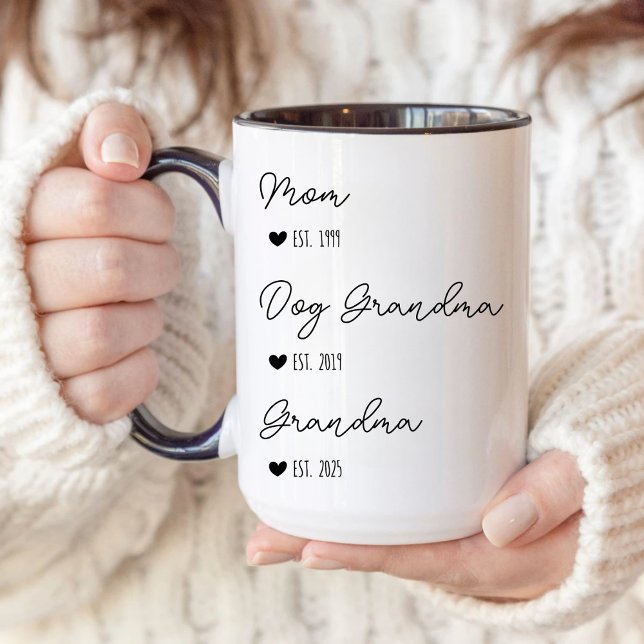 Promoted From Dog Grandparents To Human Grandparen Mug (Creator Uploaded)