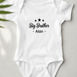 Promoted T-shirt for Big Brother, Baby Body Bodysuit