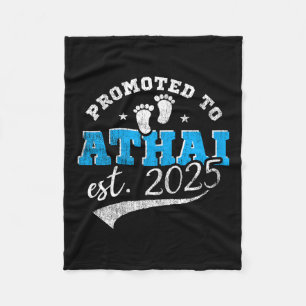 Promoted To Athai 2025 New Indian Aunt Vintage Fleece Blanket