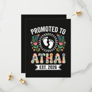 Promoted to Athai 2026 First Time Aunt Save The Date