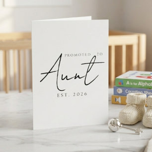 Promoted To Aunt Announcement Script Design