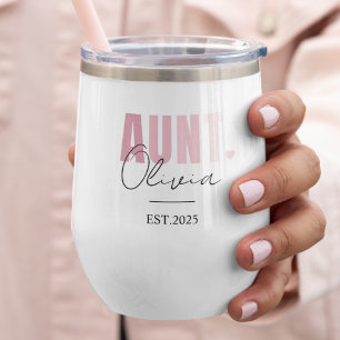 Promoted to Aunt EST 2025   Personalized New Aunt 
