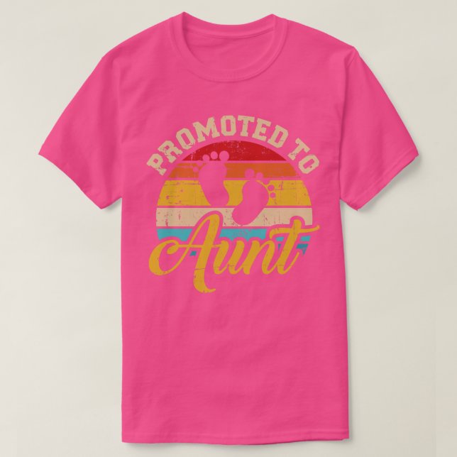 Promoted to aunt vintage T-Shirt (Design Front)